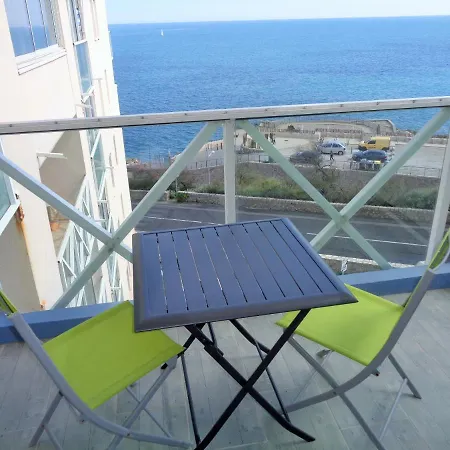 Vue 1ere Ligne Mer 1 Chambre Parking Sous Sol Apartment Sete